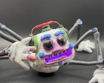 Handgemaakte Music Man fanart-figuur geïnspireerd op Five Nights at Freddy's: Security Breach