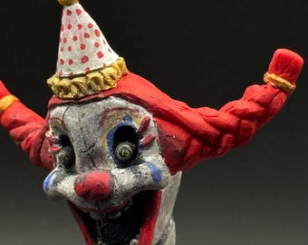 Op Jackie geïnspireerd figuur | Handgemaakte FNAF Secret of the Mimic fanart-sculptuur