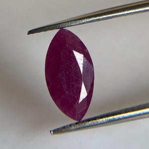 Natural Pink Ruby Marquise, 10x5mm Faceted Ruby, Loose Gemstone For Statement & Cocktail Ring