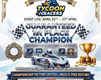 Evento Monopoly Go Tycoon Racers: Primer puesto garantizado.
