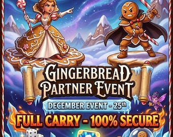 Monopoly Go Gingerbread Partner Event . Full carry 80k Points
