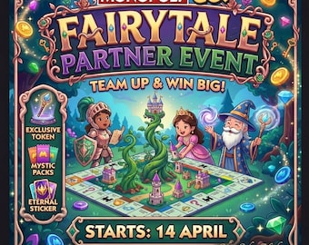 Monopoly Go Evento Partner Fiaba 1 Slot - Consegna Immediata.