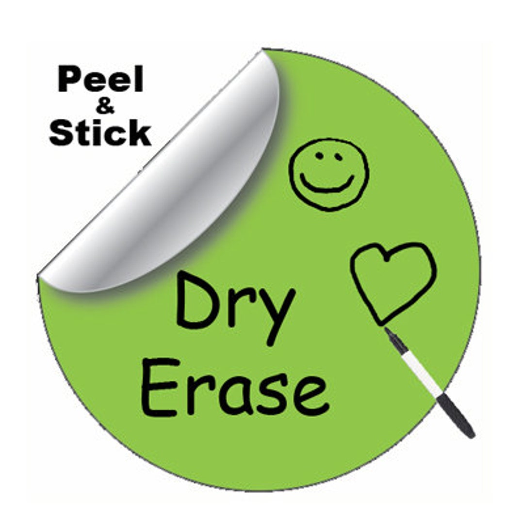 Dry Erase Dot Decals Etsy
