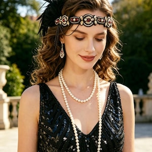 1920s hair accessory - Etsy 日本