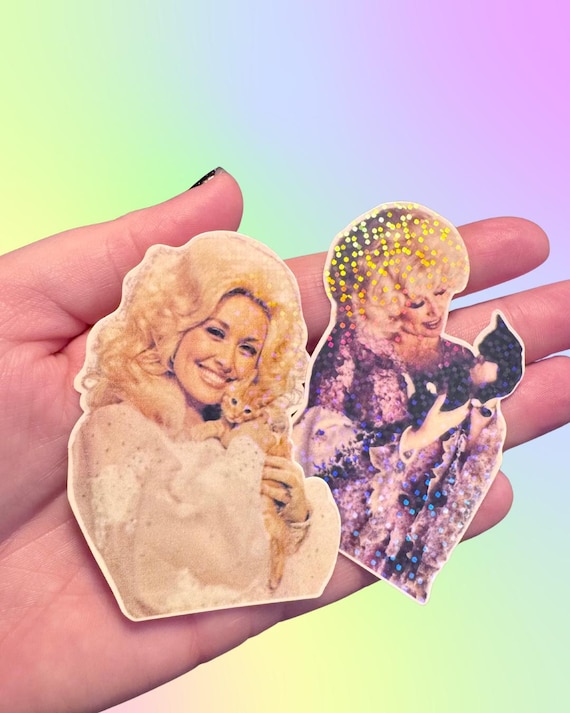2-Pack Dolly w/ Kittens Stickers