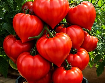 Beastly Yellow Heart, Dwarf Tomato, 10 Seeds - Etsy