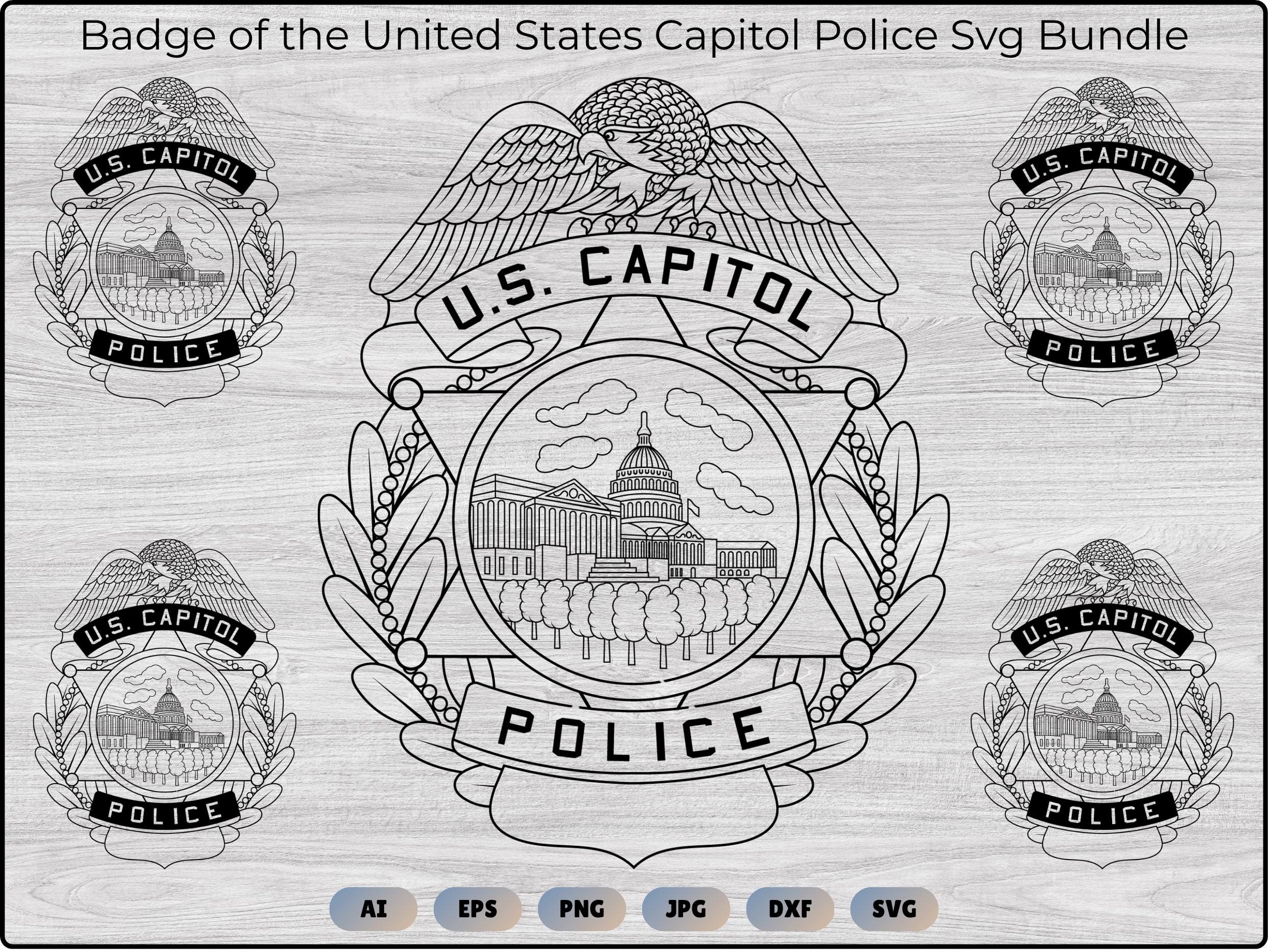 Capitol police badge - Etsy 日本