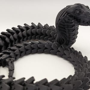 Serpente Cobra Mecha 3d Articolato