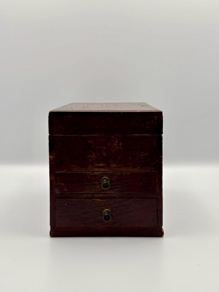 Antique Japanese Calligraphy Box - Etsy