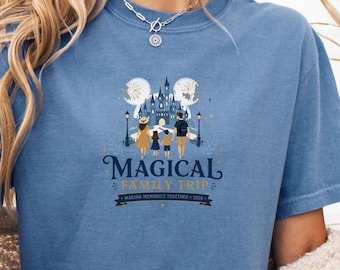Magical Land Trip Shirt, Family Vacation Tee 2026, Matching Castle Trip T-Shirt