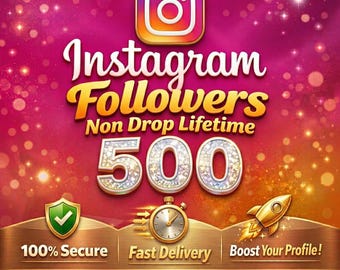 500 seguidores en Instagram / Promoción del crecimiento orgánico / Aumento de audiencia real / Marketing en Instagram