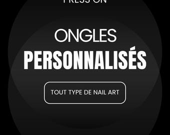 PRESS ON - Custom Nail Art
