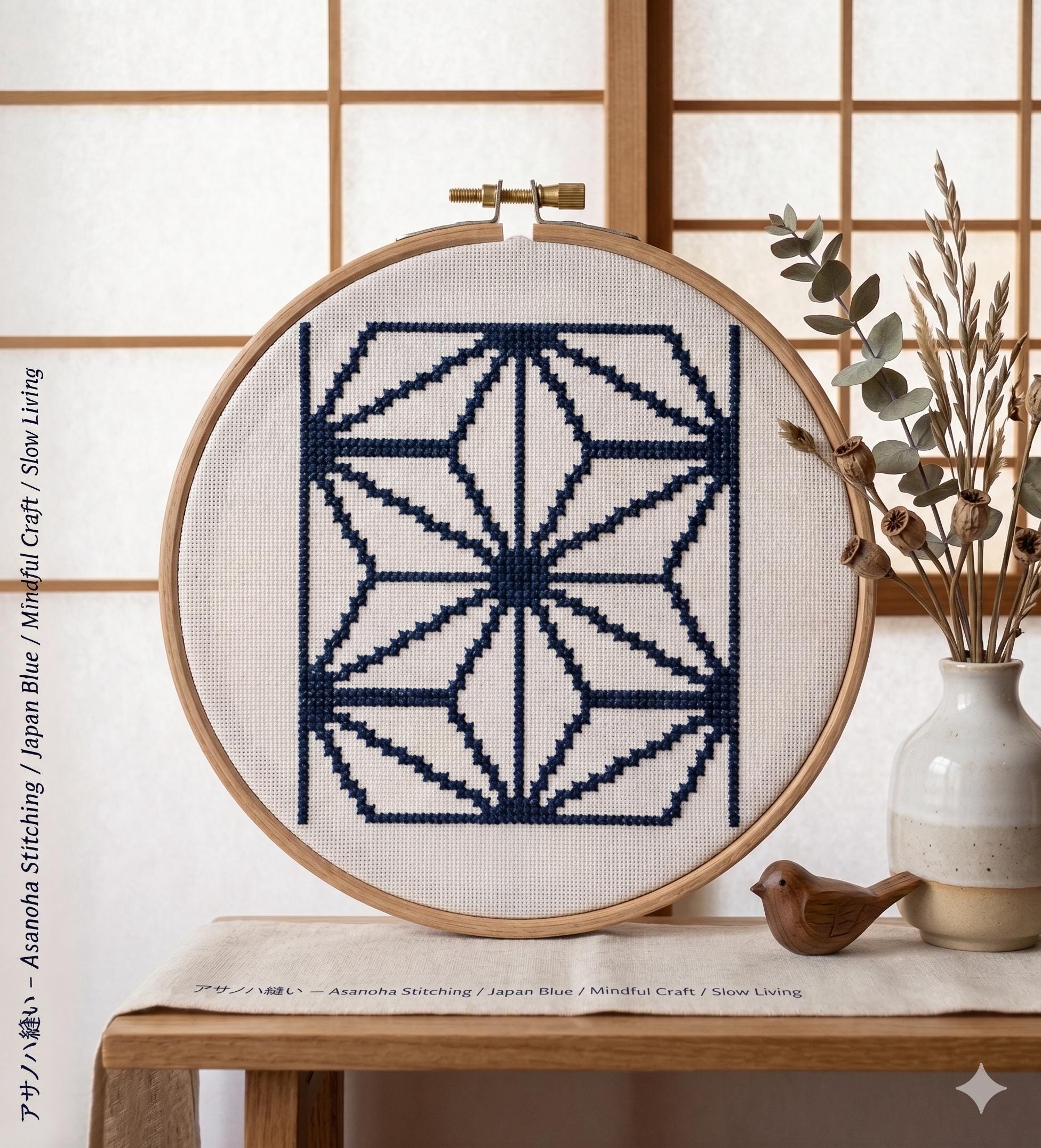 Asanoha hemp leaf pattern - Etsy 日本