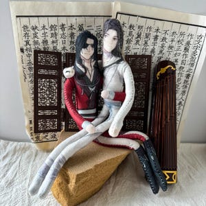 TGCF Posiblare Plyschdocka, Xie Lian Hua Cheng Abstrakt Skelettdocka, Förbannad Meme Anime Leksak, Skrivbordsdekoration, Danmei Gåva