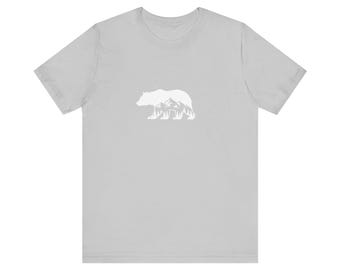 Summit & Steel Grizzly Bear Tee | Not All Who Wander Are Lost