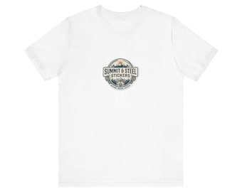 Summit & Steel Logo Tee | Outdoor Adventure Brand Shirt