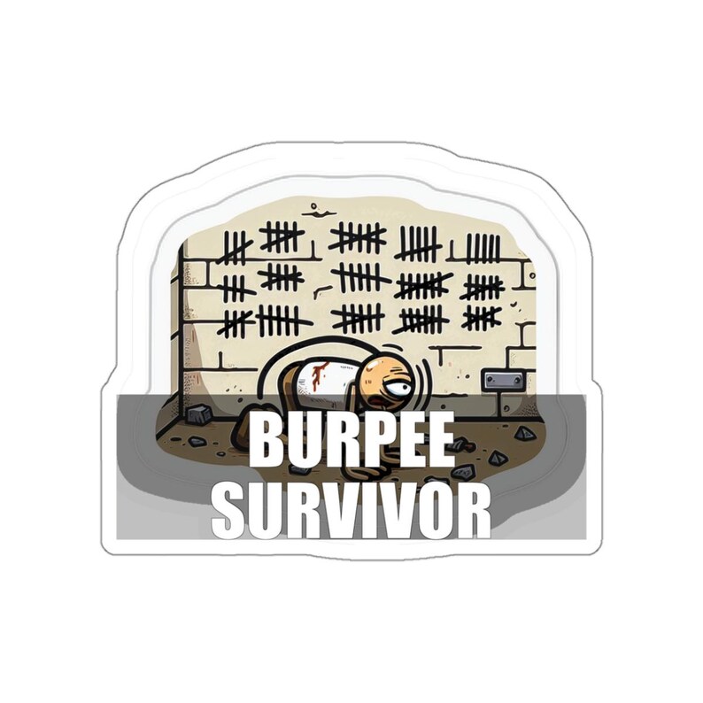 OCR Obstacle Course Sticker – Burpee Survivor Vinyl Decal - Etsy