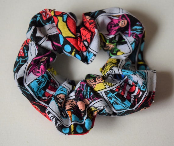 Set of 3 Fits Kids to Adults Elastic Back Marvel Hero Comic Book Headbands