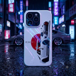 Red Sun JDM Phone Case | Street Racing Culture | Japanese Car Guy Gift | iPhone 13 14 15 16 17 Samsung S22 S23 S24 S25 | Free US Shipping
