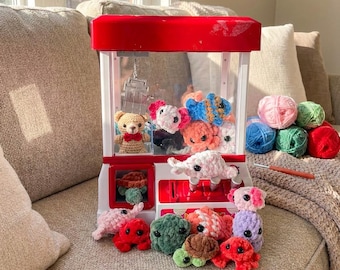 Claw Machine Sea Creatures Crochet Patterns BUNDLE | Amigurumi Ocean Animal PDF |Plushie Tutorial Digital Pack