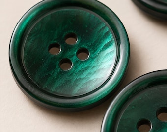 Natural Shell Buttons, Iridescent 4-Hole Sewing Buttons, Pearly Coat Cardigan Shirt Crafts