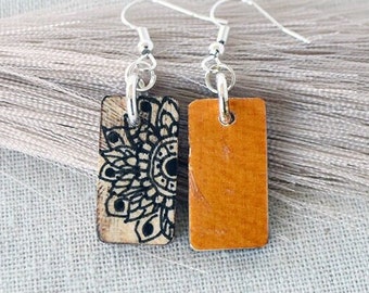 Viola Wood Earrings