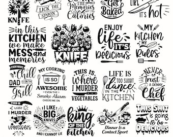 Funny Sarcastic Cutting Board SVG Bundle | Laser Cut Charcuterie Board Engraving File | Kitchen Decor Glowforge File | Sassy Quote PNG DXF