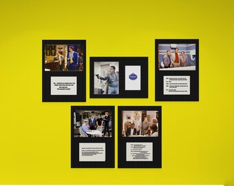 Only Fools and Horses Mounted Script Fotodisplay Memorabilia OFAH Cadeau