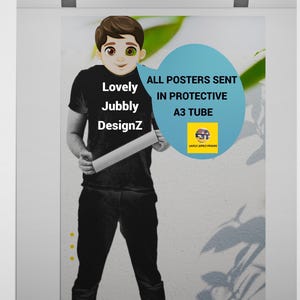 Only Fools and Horses Jolly Boys Outing A3 Print, Multi-Signed Poster Artwork (230gsm Matte) afbeelding 4