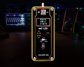 eeZ LED: Real-Time LED Luminosity Tuner & Load Simulator (3.3V–24V)
