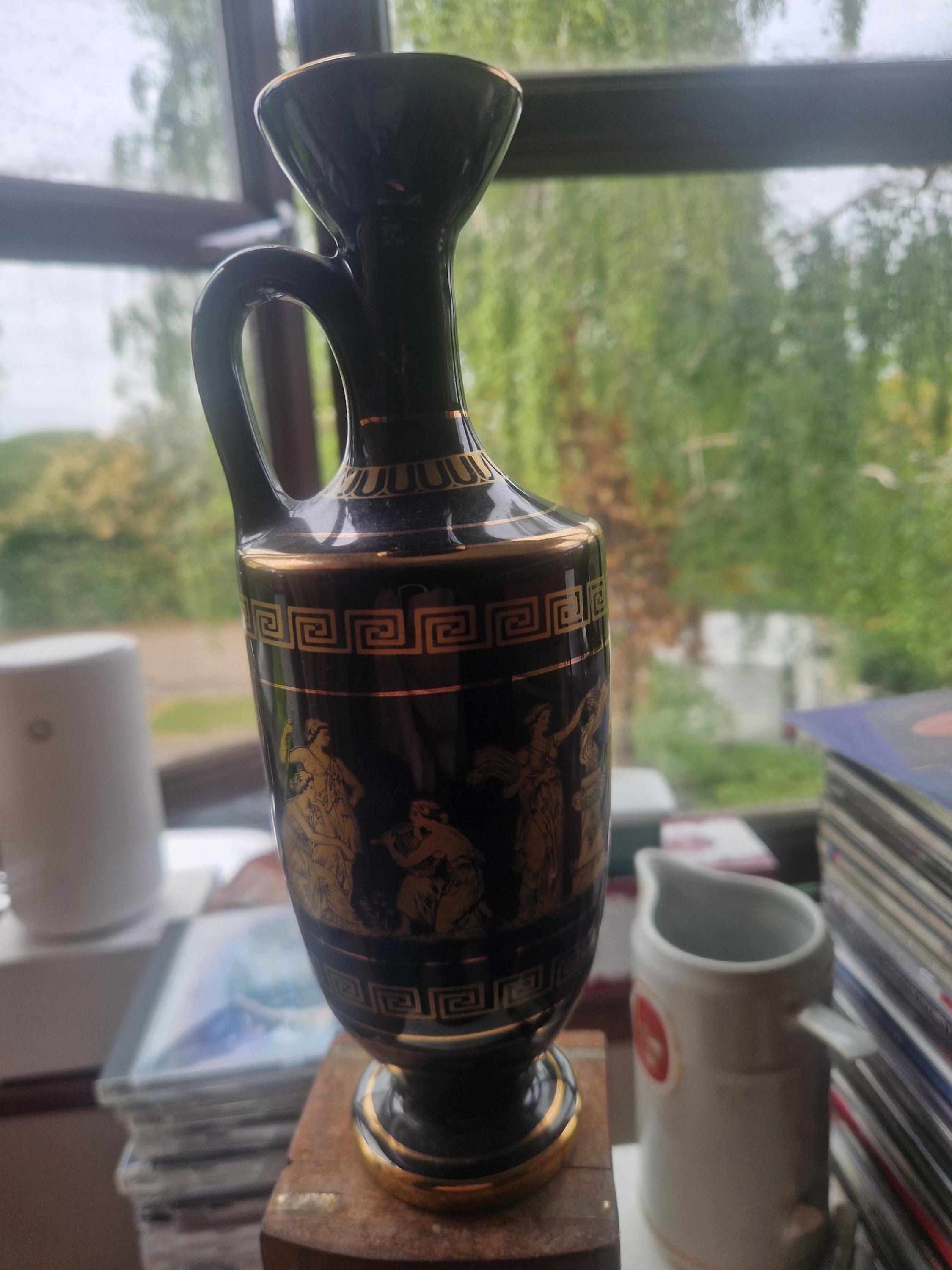Greek 24k Gold Vase - Etsy UK
