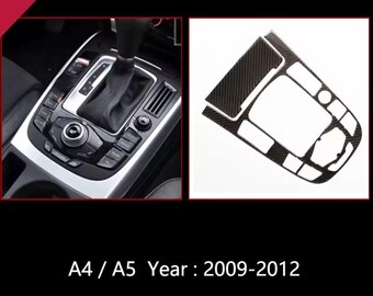 Special made  Carbon Fiber Window Trim Cover for A4 A5 2009-2012 Door Panel Strip Protective Sticker Interior Upgrade -  Type 36