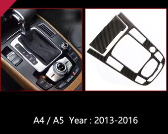 Special made  Carbon Fiber Window Trim Cover for A4 A5 2013-2016 Door Panel Strip Protective Sticker Interior Upgrade -  Type 37