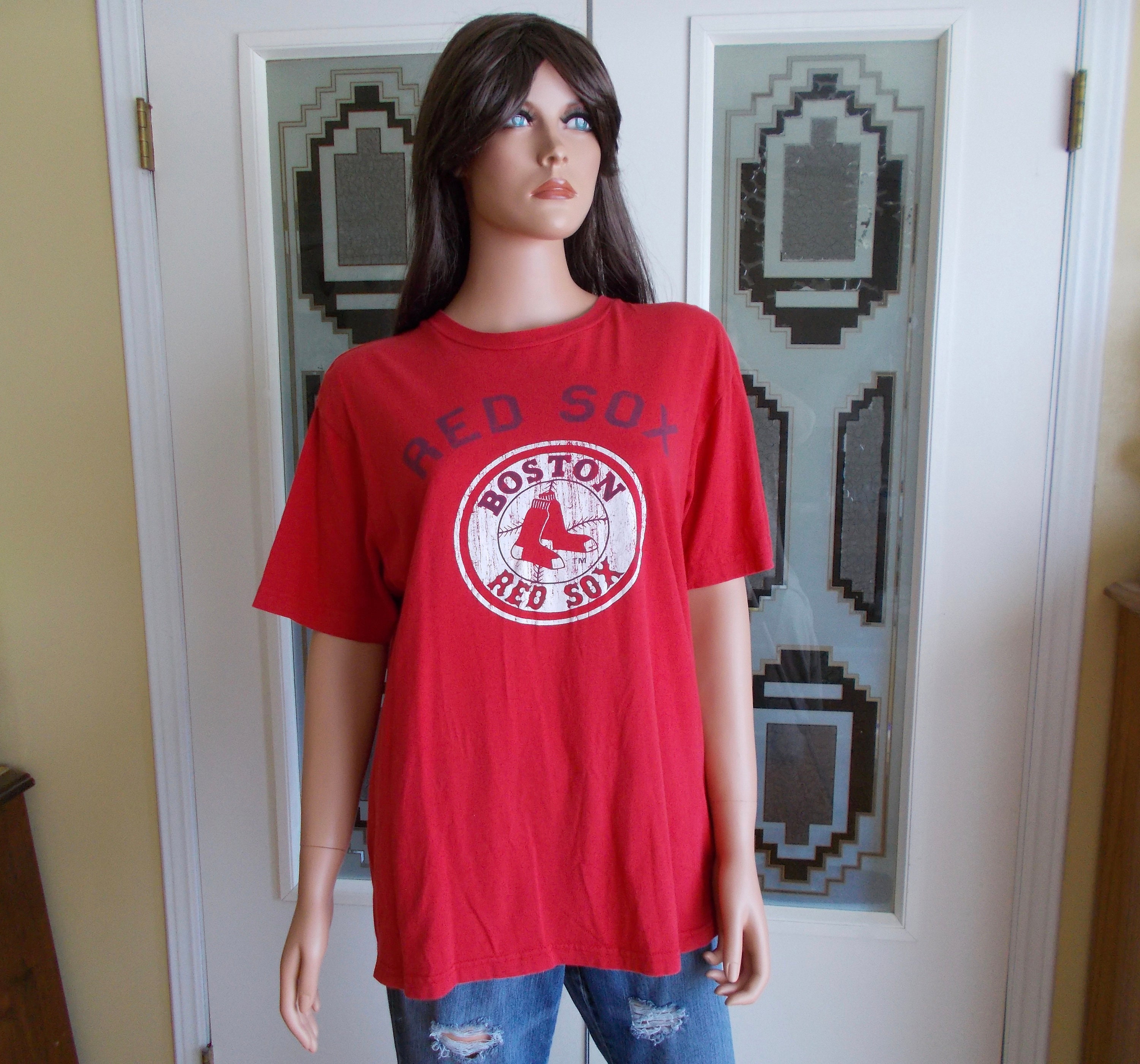 vintage red sox t shirt