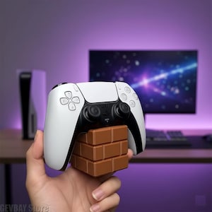 Soporte para mando de videojuegos, soporte universal para gamepad, decoración para escritorio de videojuegos, regalo para gamers