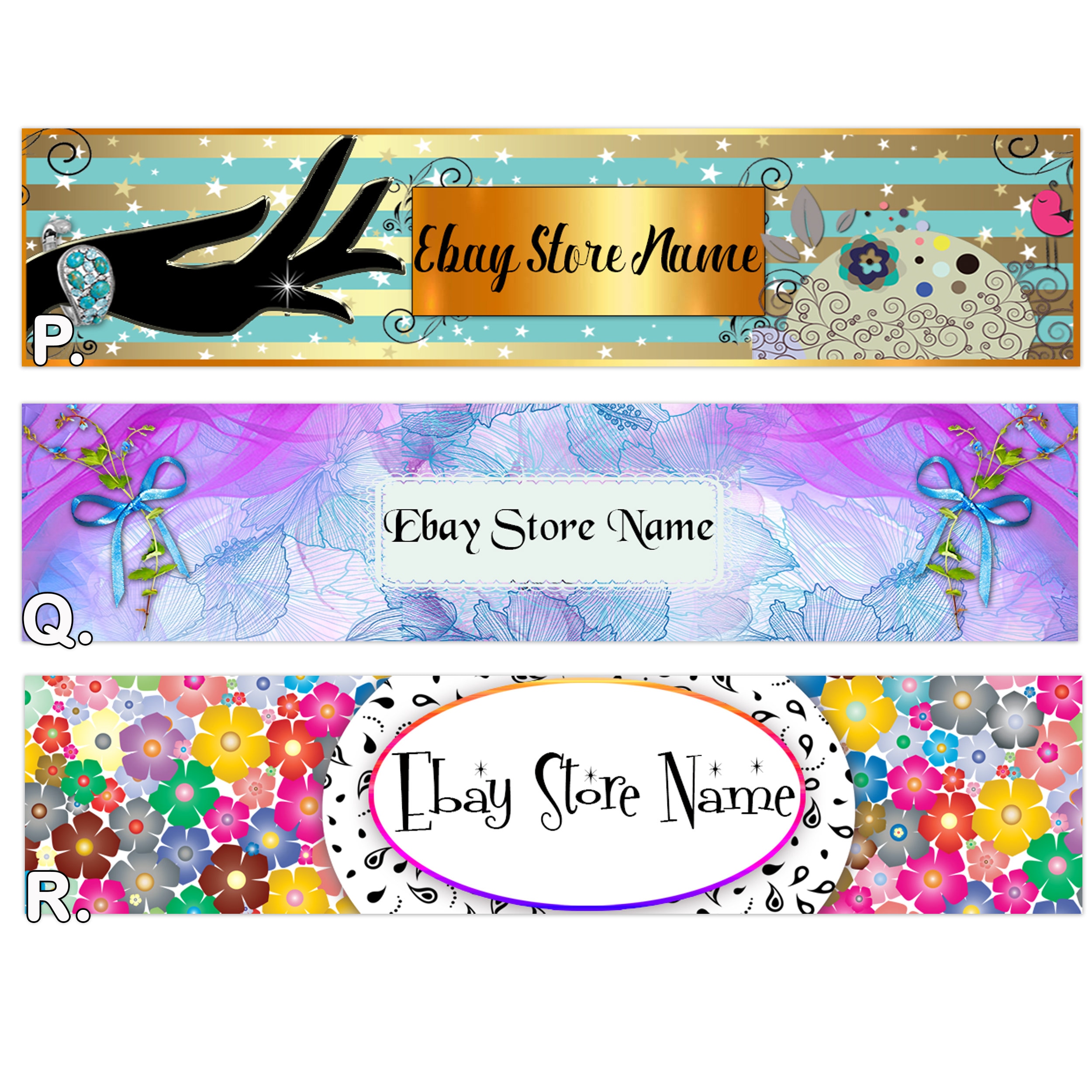 EBAY STORE Bannerspremade Ebay Ebayebay Etsy