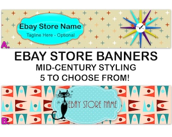 EBAY STORE BANNERS-Premade Ebay Banner-Shop Ebay-Ebay Store-Website-Large Ebay-Elegant Ebay,Ebay Header,Ebay Template,Ebay Logo Icon