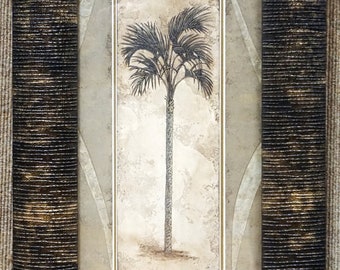 Framed Palm Tree Poster