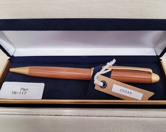 Cedar Wood Pen by Gene Myatt