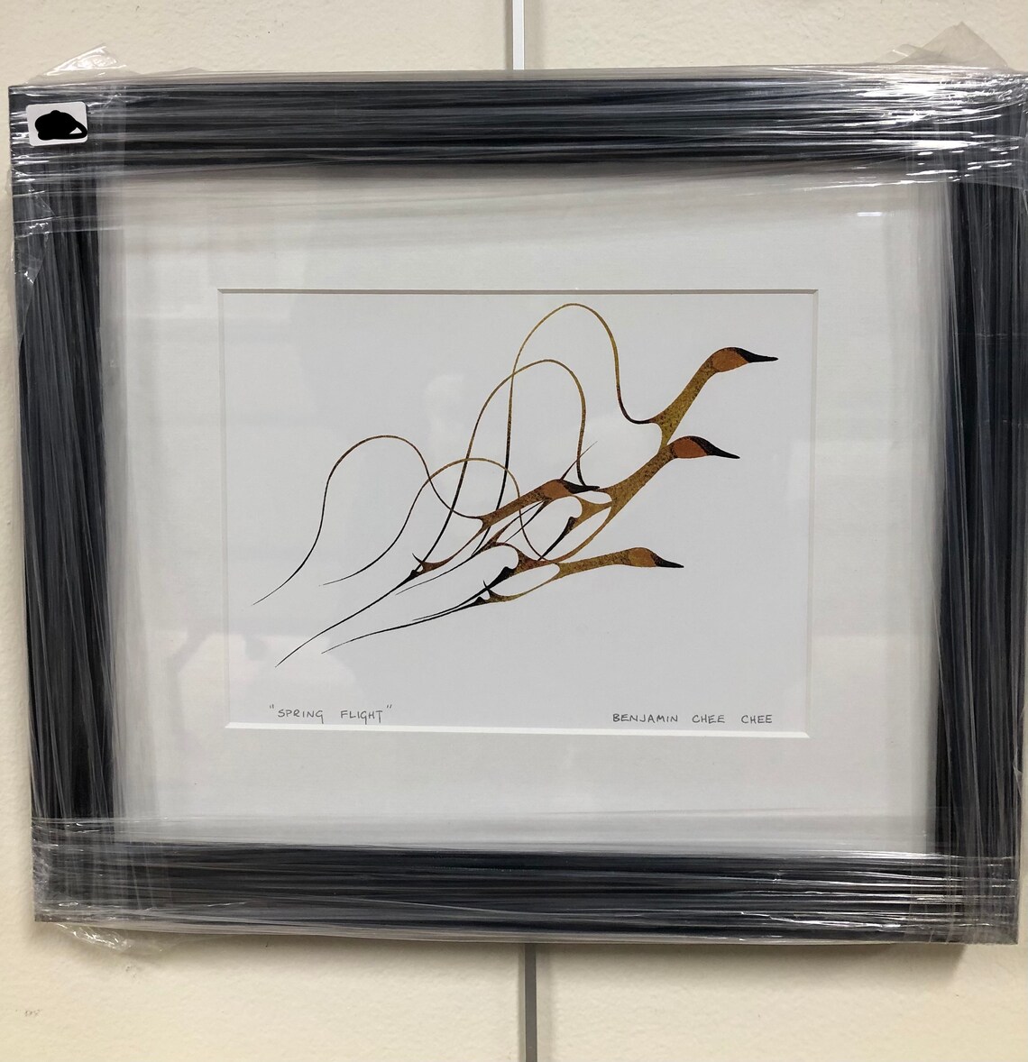 Benjamin chee chee spring flight with black frame etsy