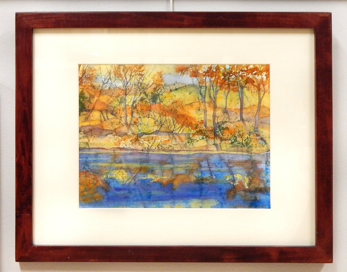 Framed Landscape Fine Art Print Etsy