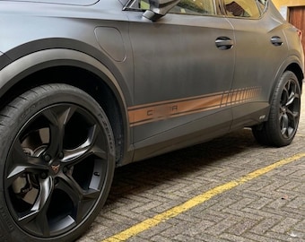 Cupra Formentor Leon Ateca Born Door Stripe Sticker