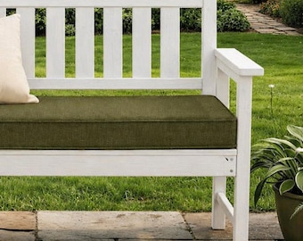 Op maat gemaakt buitenbankkussen, 3 inch dik waterdicht, uv-bestendig terraszitkussen