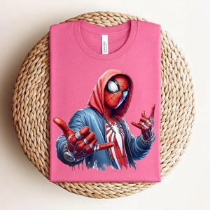 Marvel Spiderman T-shirt, Disneyland Family Trip Tee, Vintage Amazing Spider-Man Shirt, MCU Fans Shirt, Marvel Fantasy Shirt, Spiderman Tee bild 15