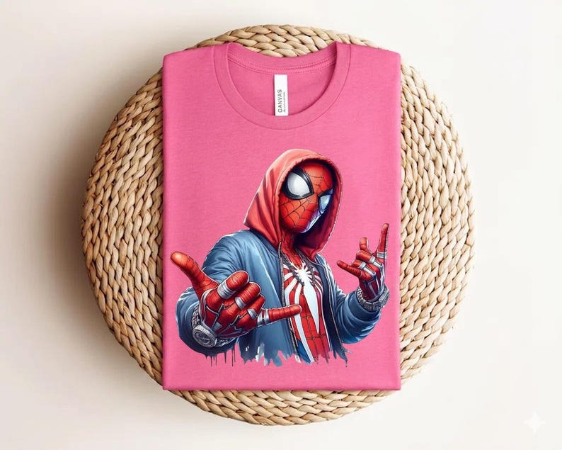 Marvel Spiderman T-shirt, Disneyland Family Trip Tee, Vintage Amazing Spider-Man Shirt, MCU Fans Shirt, Marvel Fantasy Shirt, Spiderman Tee bild 15
