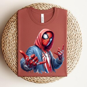 Marvel Spiderman T-shirt, Disneyland Family Trip Tee, Vintage Amazing Spider-Man Shirt, MCU Fans Shirt, Marvel Fantasy Shirt, Spiderman Tee bild 4