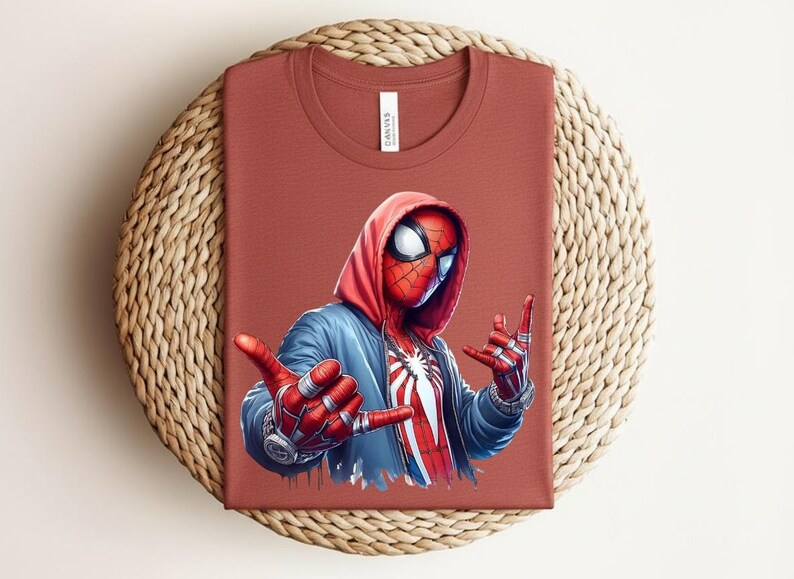 Marvel Spiderman T-shirt, Disneyland Family Trip Tee, Vintage Amazing Spider-Man Shirt, MCU Fans Shirt, Marvel Fantasy Shirt, Spiderman Tee bild 4