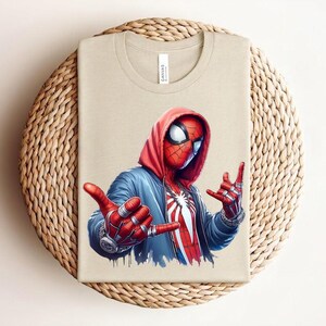 Marvel Spiderman T-shirt, Disneyland Family Trip Tee, Vintage Amazing Spider-Man Shirt, MCU Fans Shirt, Marvel Fantasy Shirt, Spiderman Tee bild 8