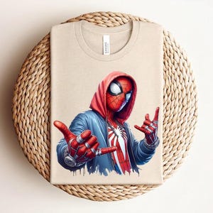 Marvel Spiderman T-shirt, Disneyland Family Trip Tee, Vintage Amazing Spider-Man Shirt, MCU Fans Shirt, Marvel Fantasy Shirt, Spiderman Tee bild 14