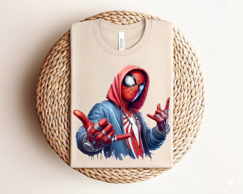 Marvel Spiderman T-shirt, Disneyland Family Trip Tee, Vintage Amazing Spider-Man Shirt, MCU Fans Shirt, Marvel Fantasy Shirt, Spiderman Tee bild 14